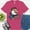 Berry, variant on Merica Bald Eagle T-Shirt | Patriotic Bandana USA Flag Graphic Tee , Lavender, XL
