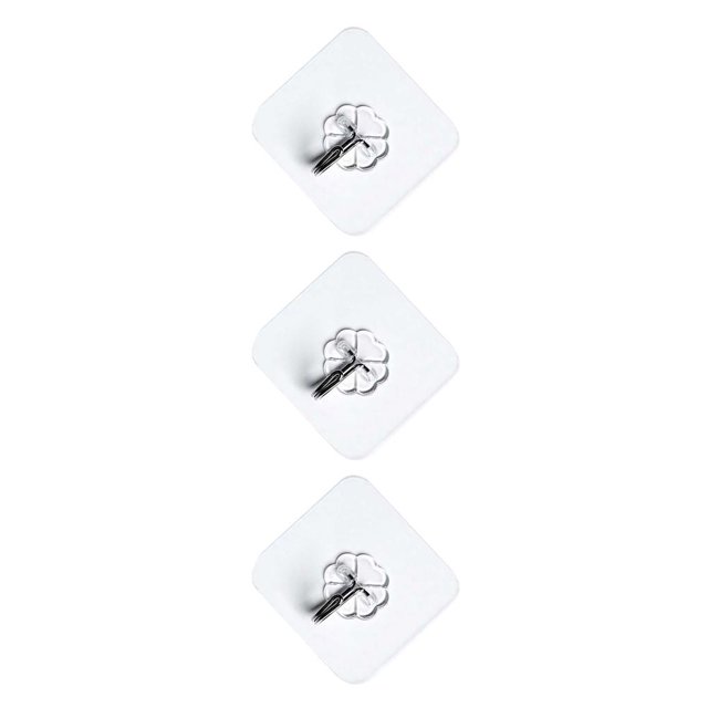 Bearachild Ganchos de pared Soporte de baño Perchas Organizador de almacenamiento en sala de estar 5 piezas Type1 NO1