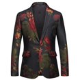 thumbnail image 1 of Men's Business Casual One Button Suit Small Suit Color Slim Fit Suit Top Men, 1 of 5