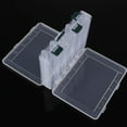 thumbnail image 3 of UDIYO Double Layers Fish Lure Bait Hook Tackle Box Fishing Tool Storage Case Container, 3 of 6