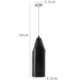 thumbnail image 2 of 1pc Electric Egg Beater Egg Whisk Egg Blender Egg Stirrer Cake Baking Cream Whisk Foamer Mini Coffee Bubbler (Black), 2 of 8