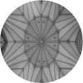 thumbnail image 1 of Ahgly Company Machine Washable Indoor Round Transitional Grey Gray Area Rugs, 8' Round, 1 of 7