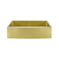 thumbnail image 2 of Rivage 36 x 21 Stainless Steel, Single Basin, Farmhouse Kitchen Sink with Apron in Gold, 2 of 8