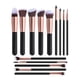 thumbnail image 2 of Pinceles de maquillaje 14 PCS Juego de pinceles de maquillaje Pincel de base sintética premium Mezcla de polvo facial Correctores de rubor Sombras de ojos Kit de pinceles de maquillaje Adepaton 2035509-1, 2 of 9