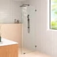 thumbnail image 5 of Glass Warehouse GW-F-RAD-38-PB Solaris 78" High X 38" Wide Shower Screen Frameless Shower, 5 of 7