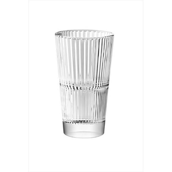 Majestic Gifts E65239-US Rialto 13.5 oz. High Quality Glass Stackable Hiball- case of 6