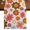 Red, variant on Table Runners 72 Inches Long Dress Scarves, Bohemia Floral Farmhouse Kitchen/Dining Table Runner, Coffee Tablerunners, Vintage Orange Pink Flowers Boho Style Beige 14x72 Inch