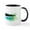 White/Black Inside, variant on CafePress - Kayak Simple Mug - 11 oz Ceramic Mug - Novelty Coffee Tea Cup