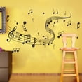thumbnail image 4 of keepw Autocollant Mural Affiche Ferme Adhésif Opération Simple Décalcomanies Maison Maison Intérieur Notation Musicale, 4 of 8