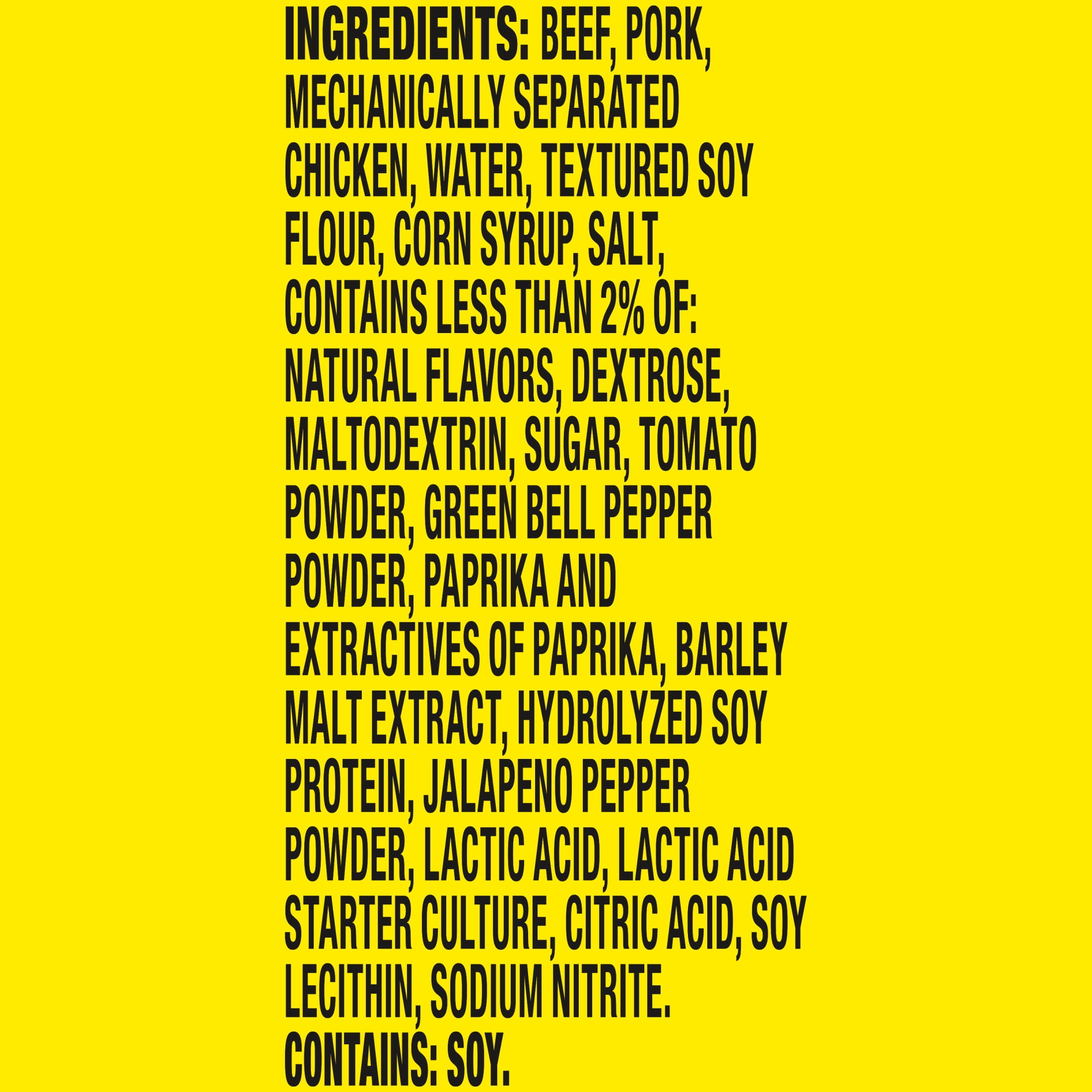 Slim Jim Giant Smoked Meat Sticks, Nacho Flavor, 6g Protein Per Stick, 0.97 oz.