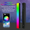 thumbnail image 4 of Jinnoda Barre RGB Activée par la Voix Compatible Bluetooth avec Musique et Contrôle App, 4 of 9