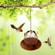 thumbnail image 1 of Xihbxyly Comedero Metálico con Forma de Perro, Diseño Exterior Resistente a La Intemperie, a Prueba de Ardillas, Decoración para Jardín y Patio, Perfecto para Amantes de Las Aves, Fácil de Rellenar,, 1 of 5