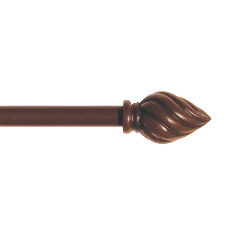 Kenney Twist Petite Café 28-48" Adjustable Curtain Rod photo 1