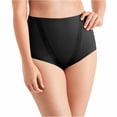 thumbnail image 4 of Maidenform Women's Tummy Toning Shaping Briefs 4 Pack, Black/White/Latte, Medium, 4 of 4
