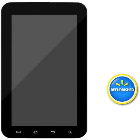 Samsung White Refurbished Galaxy Tab 16GB with Wi-Fi 7" Touchscreen Tablet PC Featuring Android 2.2 Operating System, Factory Refurbished