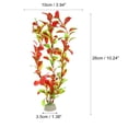 thumbnail image 4 of 1uds Acuario Plástico Plantas, Artificial Acuática Planta para Peces Tanque Plantas Decoración, Rojo, 10.24, 4 of 7