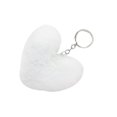 thumbnail image 2 of Heart Shape Hair Pendant Handbag Decor Keychain Key Buckle Ring Shoulder Bag Hanging Ornaments, 2 of 4
