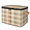 Multicolor 2, variant on ADECORIVY Cats,orange Kitten Storage Bin with Zipper Lid, Fabric Foldable Shelf Baskets Boxes, Closet Lidded Storage Bins, Decorative Clothes Organizer for Bedroom Home