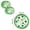 7-inch paper plate, variant on HOARBOEG St. Patrick's Day Gift Bags 10Pcs, Shamrocks Party Favor Bags for Candy, Green Plastic Treat Bags with Four Leaf Clovers for Party Decorations, Food Safe Holiday Gift Packaging Supplies
