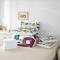 thumbnail image 5 of Science Bed in a Bag Queen 7 Pieces - Queen Size Comforter Set,Physical Chemistry Math Bedding Sets Chemical Equation Mathematics Formula Bed Set with Comforter,Sheets,Pillowcases & Shams, 5 of 5