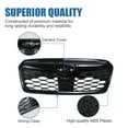 thumbnail image 5 of KT Parts Front Grill Gloss Black w/Camera Hole IPICF011911203, 5 of 10