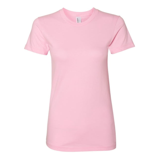 T-shirt en Jersey Fin pour Femmes, m, Rose