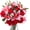 Pink, Red, variant on PINSAI Artificial Flowers Velvet Realistic Red Roses and Latex Lilies Flowers Bouquet Decorations Flower Arrangements for Mother's Day Wedding Party Bouquet Table