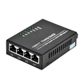 thumbnail image 3 of Convertidor de medios de fibra óptica de 10/100 M, 2 puertos de fibra, 4 puertos RJ45, enchufe estadounidense, 3 of 8