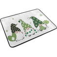 thumbnail image 2 of GZHJMY St. Patrick's Day Clover Door mat Non Slip Floor Door Rug, Soft Floor Mat for Kitchen Garden Bedroom Indoor Outdoor Entrance Home Holiday Decoration 23.6" x15.7", 2 of 7
