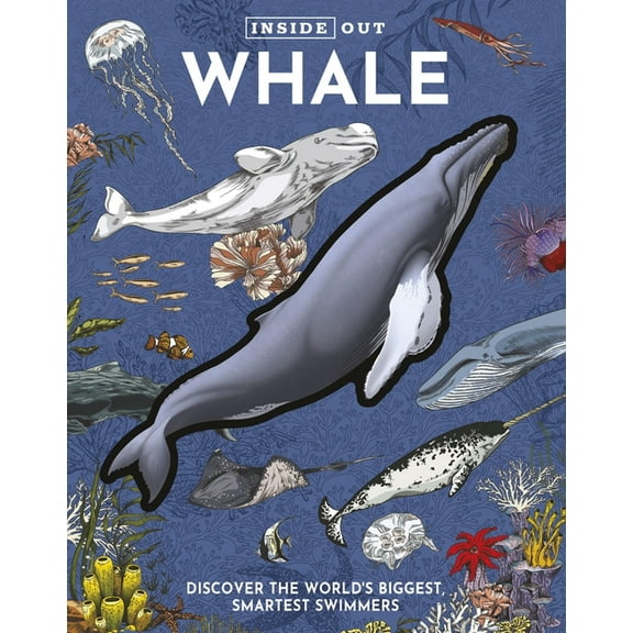 Inside Out, Chartwell Inside Out Whale: Discover the World's Biggest, Smartest Swimmers, (Board Book)