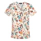 thumbnail image 2 of Ropa estampada de manga corta, conjunto dividido, ropa de lavado para médicos, ropa de verano fina de algodón para quirófano, ropa de trabajo, 2 of 5