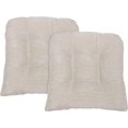 thumbnail image 4 of Cojín antideslizante de espuma viscoelástica para silla, diseño inteligente, cojín para suelo, puf cuadrado, chenilla, acolchado con diseño de borde festoneado, cojín hipoalergénico para ban, 4 of 4