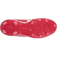 thumbnail image 4 of Mizuno 9-Spike Advanced Finch Elite 5 Womens Tpu Molded Softball Cleat, Size 8, Red-White (1000), 4 of 8