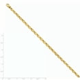 thumbnail image 2 of Beautiful 14k 3.9mm Hand-polished Fancy Link Bracelet, 2 of 2