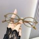 thumbnail image 3 of Gafas presbioscópicas estilo femenino, montura negra nerd, montura de detección avanzada anti-luz azul para hombres, gafas presbioscópicas con dientes de metal, 3 of 4