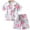 A-White2, variant on Jamsmile Toddler Boys Outfit Sets Summer Beach Button Down Tropical leaves PrinTshirts + Shorts 2 Piece Breathable Boys Beach Outfits , 2-3 Years