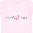 thumbnail image 4 of Inktastic Abuelo and Abuela Love Me Heart Grandchild Boys or Girls Toddler T-Shirt, 4 of 5