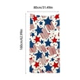 thumbnail image 3 of Toalla de playa patriótica de EE. UU. – Toalla grande de poliéster de secado rápido para piscina, natación, camping y baño – Diseño vintage de la bandera estadounidense para verano, Día de la Indep, 3 of 6