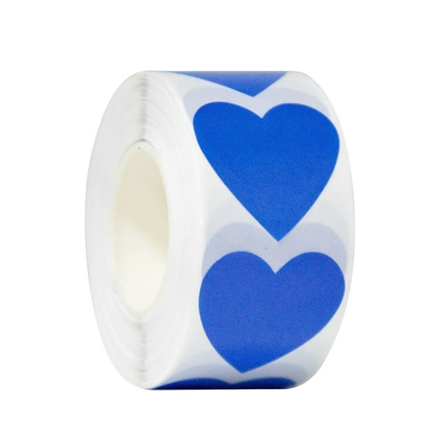 Pcksrro Valentine Day Decorations and Gifts for Women,Valentines Sticker Sticker Decoration Sticker Tape 500 Per Roll