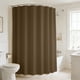 thumbnail image 1 of Cortina de ducha de color sólido 70,87 x 70,87 in – Mampara de baño de poliéster grueso impermeable, 12 ganchos incluidos, negro amarillo café verde azul púrpura, 1 of 6