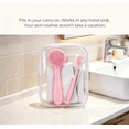 thumbnail image 4 of Facial Cleansing Brush Face Scrubber - Deep Cleansing Exfoliating Tool for Blackhead Removal, Gentle Skin Care Massager, Handheld Face Wash Brush for Men Women Home Use, 5.12 inch, 4 of 5
