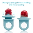 thumbnail image 4 of Comedero para bebés Frida Baby Fresh Frozen, silicona, 3 unidades, 4 of 6