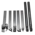 thumbnail image 1 of 21Pcs/Set 12mm Tige Tour de Rotation Porte-Outil Barre d'Alésage + Insérer Lames + Clé, 1 of 6