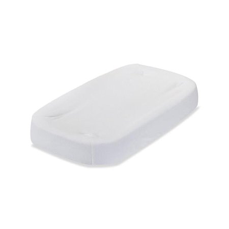 L.A. Baby BD-3600-19 Terry Cotton Cover for Cocoon Style Changing Pads, White