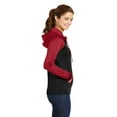 thumbnail image 2 of Sport-Tek Women's Sport-Wick Varsity Fleece Full-Zip Hooded Jacket. LST236, 2 of 3