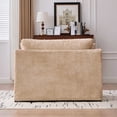 thumbnail image 4 of Arouseden 43.9" Brown Oversized Accent Chair,Wide Accent Chair ,Chenille Big Comfy Chair,Upholstered Armchair,Modern Oversized Chairs for Living Room, 4 of 12