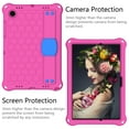 thumbnail image 4 of Allytech Silicone Case for Samsung Galaxy Tab A8 10.5" 2022[Model: SM-X200/X205/X207, Kidsproof Hand Strap Stand Adjustable Shoulder Strap Shockproof EVA Shell Case for Galaxy Tab A8 2022, Rose+Blue, 4 of 6