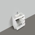 thumbnail image 4 of Eviva Grace 42 in. White Bathroom Vanity with White Integrated Acrylic Countertop, 4 of 5