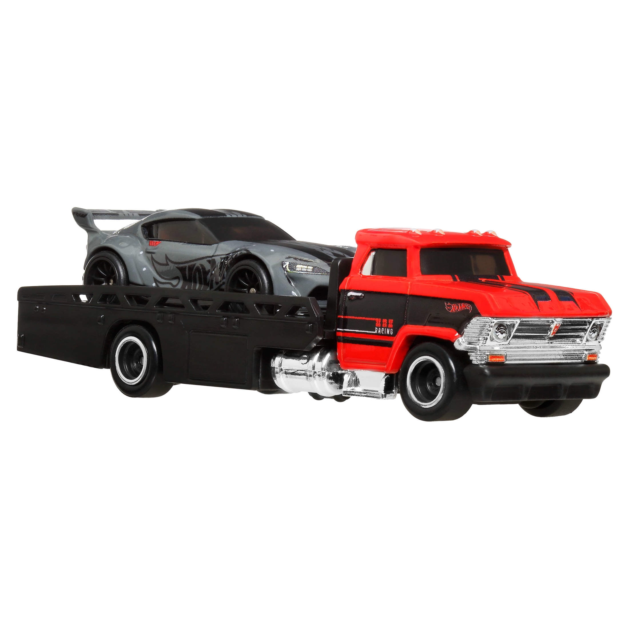 Hot Wheels Premium Collector Display Sets, 3 Cars & 1 Transporter