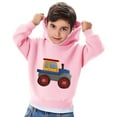 thumbnail image 3 of Toddler Kids Fall Winter Hooded Clothes Boys Girls Track Pullover Tops Long Sleeve Sweatshirt Hoodies Hoodies for Teen Girls Oversized 6Y, 3 of 5